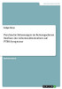 Psychische Belastungen Im Rettungsdienst. Einfluss Der Arbeitszufriedenheit Auf Ptbs-Symptome (German Edition)