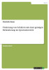 Förderung Von Schülern Mit Einer Geistigen Behinderung Im Sportunterricht (German Edition)
