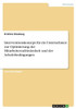 Interventionskonzept Für Ein Unternehmen Zur Optimierung Der Mitarbeiterzufriedenheit Und Der Arbeitsbedingungen (German Edition)