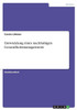 Entwicklung Eines Nachhaltigen Gesundheitsmanagements (German Edition)