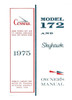 Cessna 1975 Model 172 And Skyhawk Owner's Manual