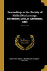 Proceedings of the Society of Biblical Archæology. November, 1893, to December, 1894; Volume XVI