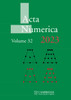 Acta Numerica 2023: Volume 32 (Acta Numerica, Series Number 32)