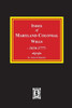 Index of Maryland Colonial Wills, 1634-1777.