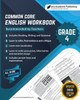 Common Core English Workbook: Grade 4