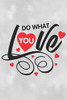 Do What You Love: Feel Good Reflection Quote for Work | Employee Co-Worker Appreciation Present Idea | Office Holiday Party Gift Exchange