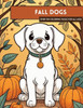 Fall Puppies Coloring Book