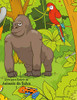 Livro para Colorir de Animais da Selva 1 (Portuguese Edition)