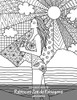 Livro para Colorir de Rabiscos Zen de Paisagens para Adultos (Portuguese Edition)