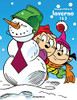 Livro para Colorir de Inverno 1 & 2 (Portuguese Edition)