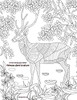 Livre de coloriage pour adultes Animaux dans la nature (French Edition)