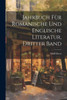 Jahrbuch Für Romanische Und Englische Literatur, Dritter Band (German Edition)