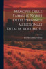Memorie Delle Famiglie Nobili Delle Province Meridionali D'Italia, Volume 5... (Italian Edition)