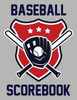 Baseball Scorebook: 100 Scorecards For Baseball Games
