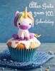Alles Gute Zum 100. Geburtstag: Besser Als Eine Geburtstagskarte! Niedliches Einhorn Auf Einem Cupcake Geburtstagsbuch, Das Als Tagebuch Oder Notebook Verwendet Werden Kann. (German Edition)