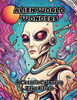 Alien World Wonders: A Cosmic Coloring Expedition