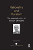 Rationality And Pluralism (World Library Of Mental Health)