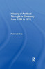 History Of Political Thought In Germany 1789-1815: From 1789 To 1815