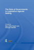 The Role Of Governments In Legislative Agenda Setting (Routledge/Ecpr Studies In European Political Science)