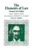 Elements Of Law, Natural And Political