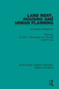 Land Rent, Housing And Urban Planning (Routledge Library Editions: Urban Planning)