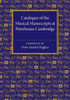Catalogue Of The Musical Manuscripts At Peterhouse Cambridge