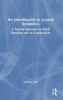 An Introduction To Lexical Semantics