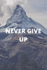 NEVER GIVE UP: 120 PAGES (6×9)