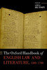 The Oxford Handbook Of English Law And Literature, 1500-1700 (Oxford Handbooks)