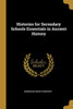 Histories For Secondary Schools Essentials In Ancient History