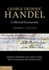 George Frideric Handel: Volume 2, 17251734: Collected Documents (Collected Documents Of George Frideric Handel)