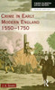 Crime In Early Modern England 1550-1750 (Themes In British Social History)