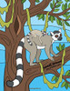 Animali Africani Libro da Colorare 1, 2 & 3 (Italian Edition)