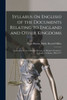 Syllabus (In English) Of The Documents Relating To England And Other Kingdoms: Contained In The Collection Known As "Rymer's Foedera.", Volume 1; Volumes 1066-1377