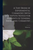 A Text-Book Of Experimental Chemistry (With Descriptive Notes) For Students Of General Inorganic Chemistry