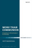 More Than Communion: Imagining An Eschatological Ecclesiology (Ecclesiological Investigations)