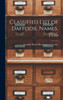 Classified List Of Daffodil Names, 1916