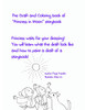The Draft and Coloring book of “Princess in Moon” storybook: Princess waits for your dressing! You will learn what the draft look like and how to paint a draft of a storybook!