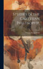 Studies In The Cartesian Philosophy; C.1