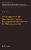 Beweisfragen in der Rechtsprechung des Europäischen Gerichtshofs für Menschenrechte (Beiträge zum ausländischen öffentlichen Recht und Völkerrecht, 288) (German Edition)