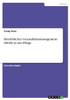 Betriebliches Gesundheitsmanagement (Bgm) In Der Pflege (German Edition)