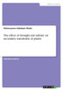 The Effect Of Drought And Salinity On Secondary Metabolite Of Plants