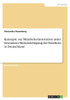 Konzepte Zur Mitarbeitermotivation Unter Besonderer Berücksichtigung Der Hotellerie In Deutschland (German Edition)