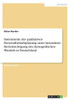 Instrumente Der Qualitativen Personalbedarfsplanung Unter Besonderer Berücksichtigung Des Demografischen Wandels In Deutschland (German Edition)