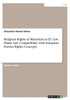 Religious Rights Of Minorities In Eu Law. Sharia Law Compatibility With European Human Rights Concepts