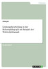 Leistungsbeurteilung In Der Reformpädagogik Am Beispiel Der Waldorfpädagogik (German Edition)