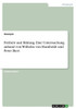 Freiheit Und Bildung. Eine Untersuchung Anhand Von Wilhelm Von Humboldt Und Peter Bieri (German Edition)