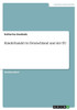 Kinderhandel In Deutschland Und Der Eu (German Edition)