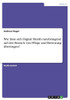 Wie Lässt Sich Digital Health Nutzbringend Auf Den Bereich Von Pflege Und Betreuung Übertragen? (German Edition)