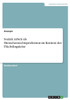 Soziale Arbeit Als Menschenrechtsprofession Im Kontext Der Flüchtlingskrise (German Edition)